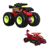 HOT WHEELS MONSTER TRUCK SI MASINUTA METALICA INVADER